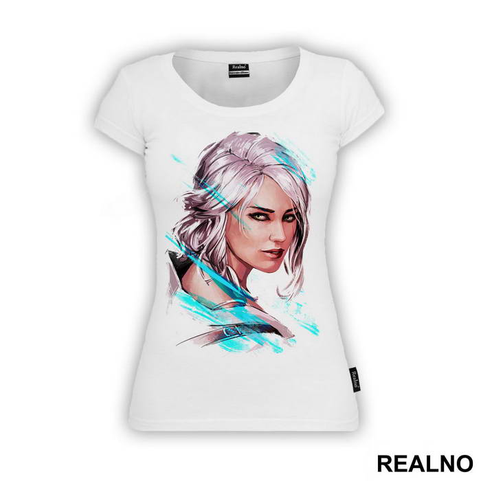 Ciri - Drawing - The Witcher - Majica