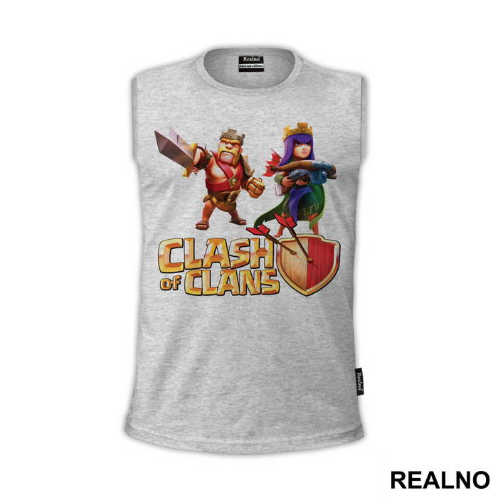 King and Queen - Clash of Clans - Majica