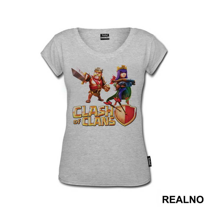 King and Queen - Clash of Clans - Majica