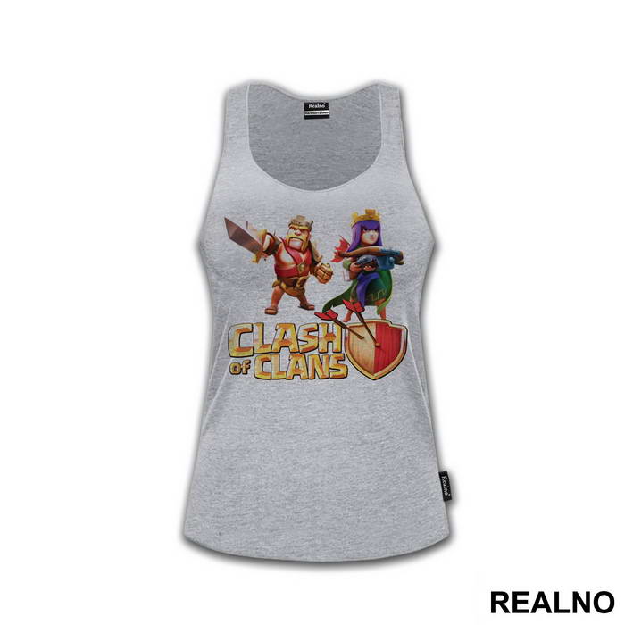 King and Queen - Clash of Clans - Majica
