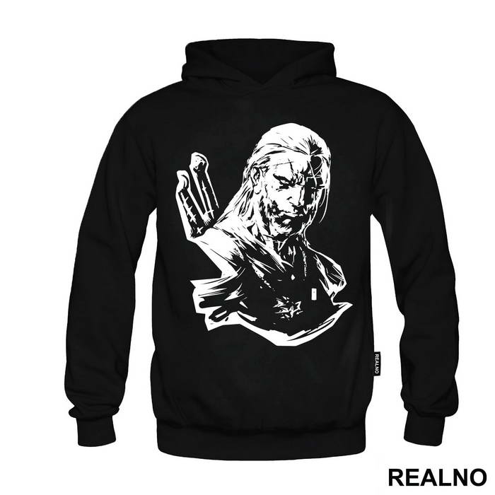 Geralt of Rivia - Sketch - The Witcher - Majica
