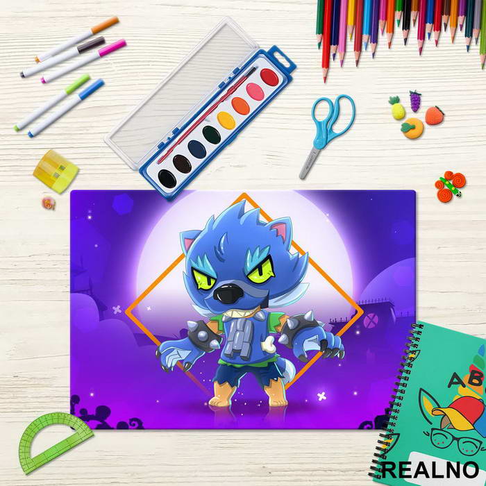 Werewolf Leon - Brawl Stars - Podmetač za sto