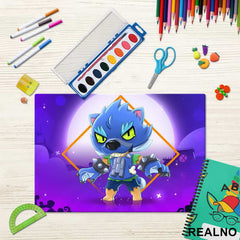 Werewolf Leon - Brawl Stars - Podmetač za sto