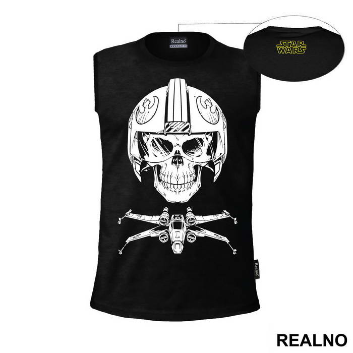 Rebel - Skull - Star Wars - Majica