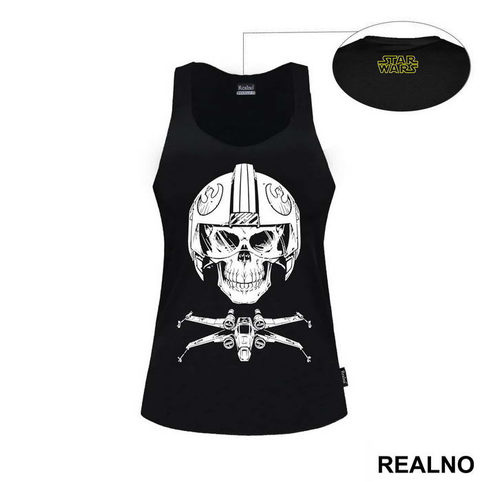 Rebel - Skull - Star Wars - Majica