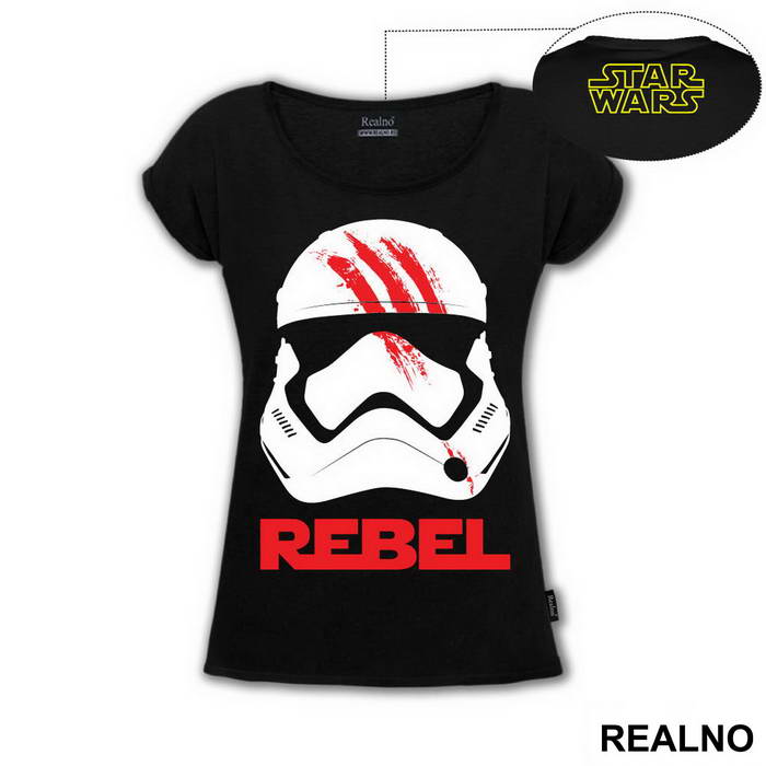 Rebel - Helmet - Finn - Star Wars - Majica