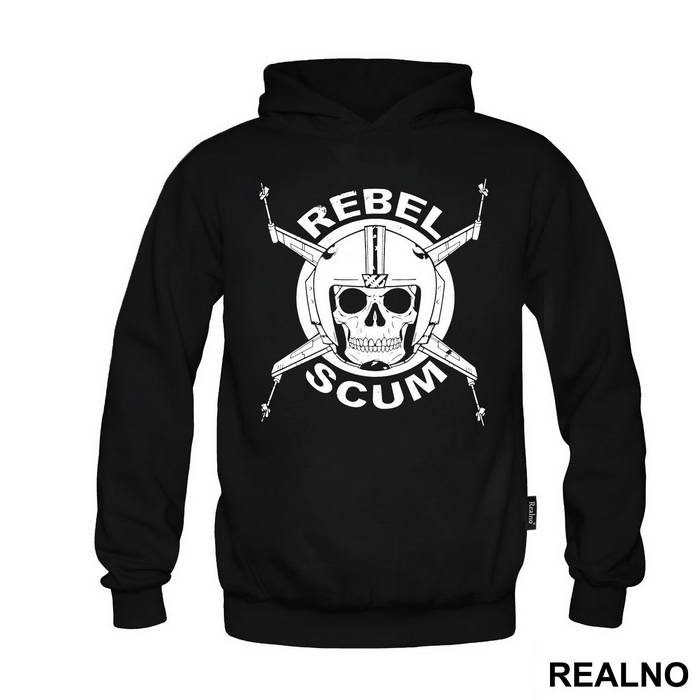 Rebel Scum - Skull - Star Wars - Majica