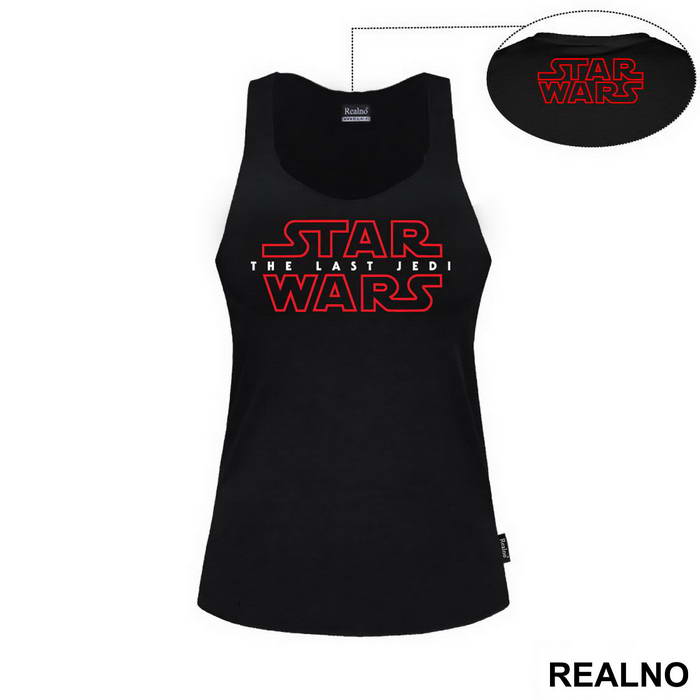 The Last Jedi - Red Logo - Star Wars - Majica