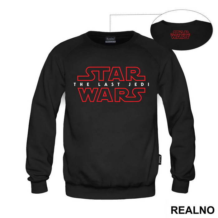 The Last Jedi - Red Logo - Star Wars - Majica