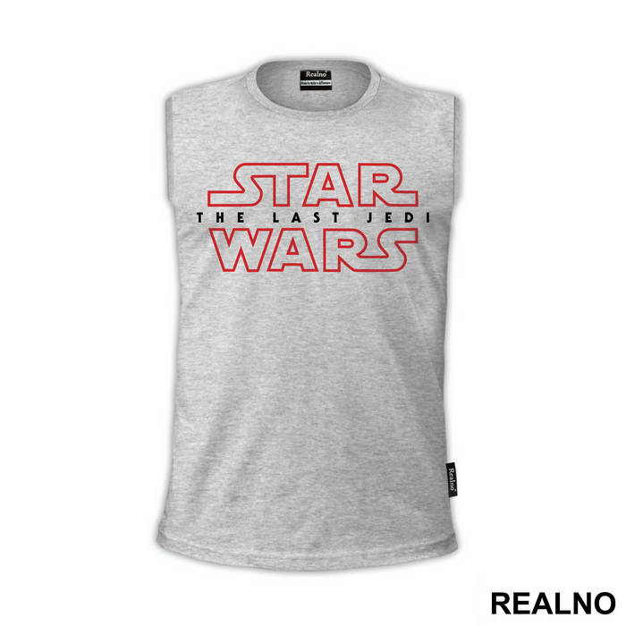 The Last Jedi - Red Logo - Star Wars - Majica