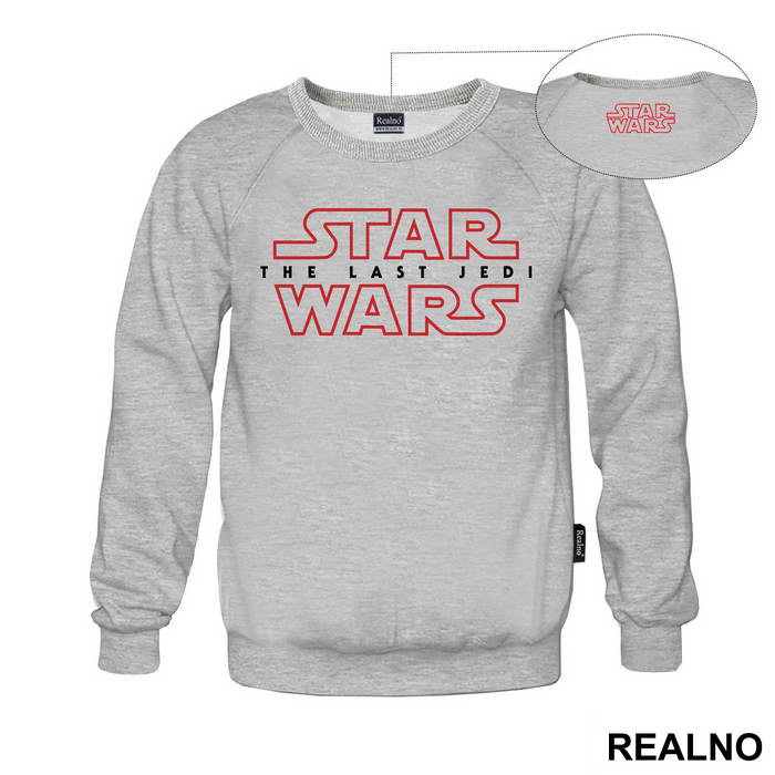 The Last Jedi - Red Logo - Star Wars - Majica
