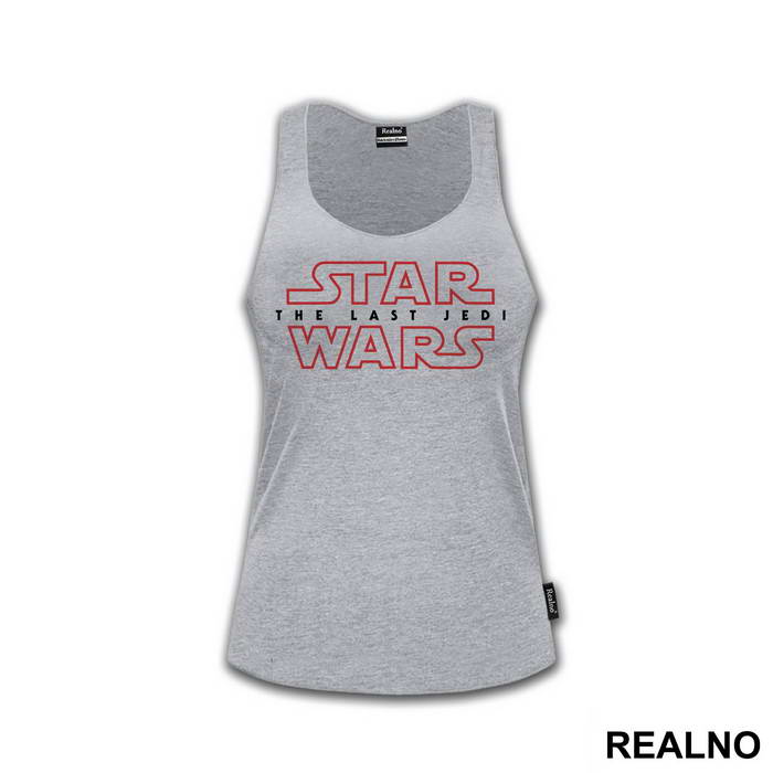 The Last Jedi - Red Logo - Star Wars - Majica