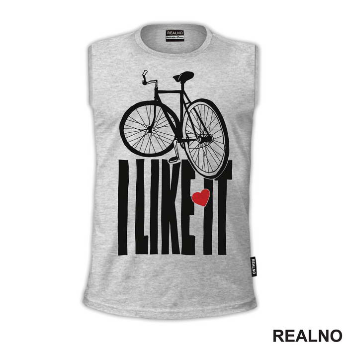 I Like It - Heart - Bickilovi - Bike - Majica