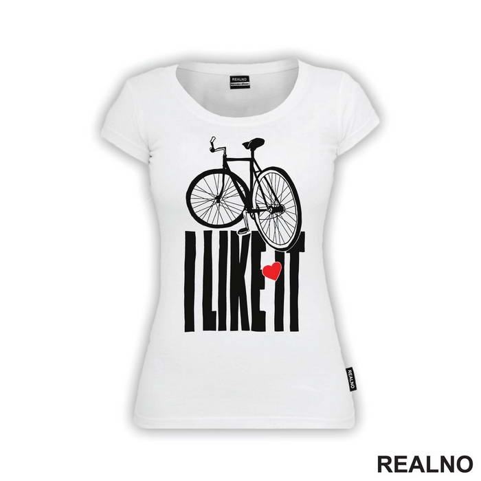 I Like It - Heart - Bickilovi - Bike - Majica