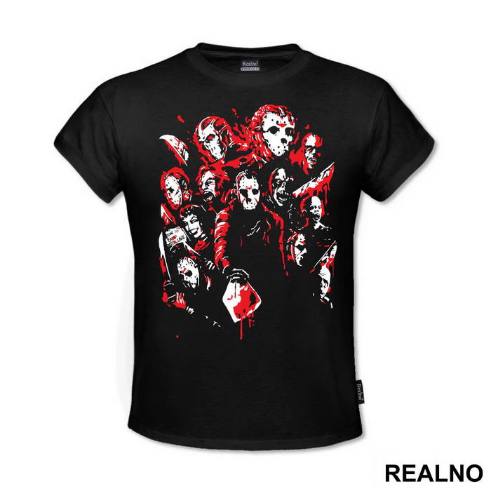 Horror Characters - Filmovi - Majica