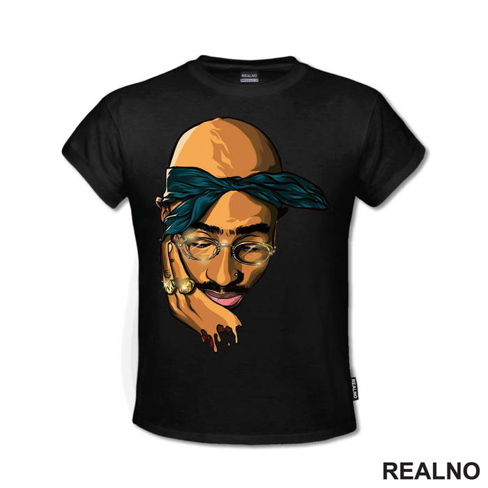 2 Pac - Head - Muzika - Majica