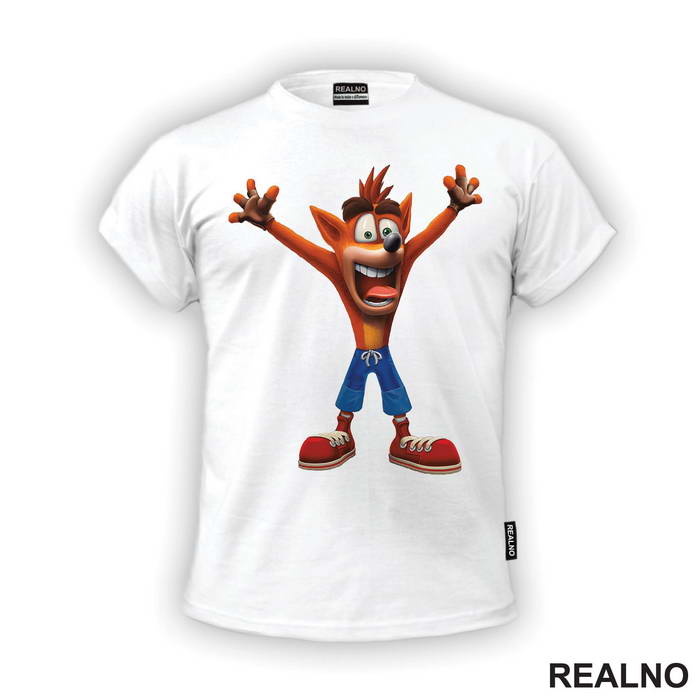 Crash Bandicoot - Majica