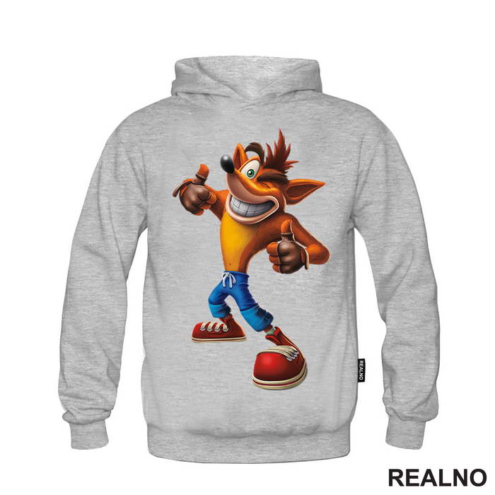 Crash Bandicoot - Standing - Majica