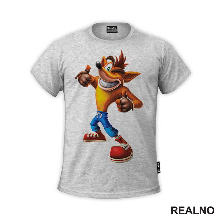 Crash Bandicoot - Standing - Majica