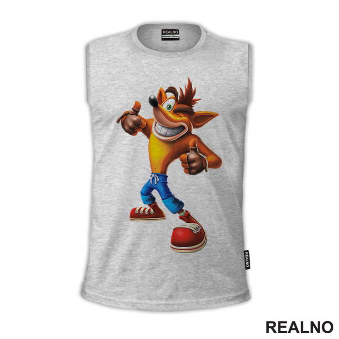 Crash Bandicoot - Standing - Majica