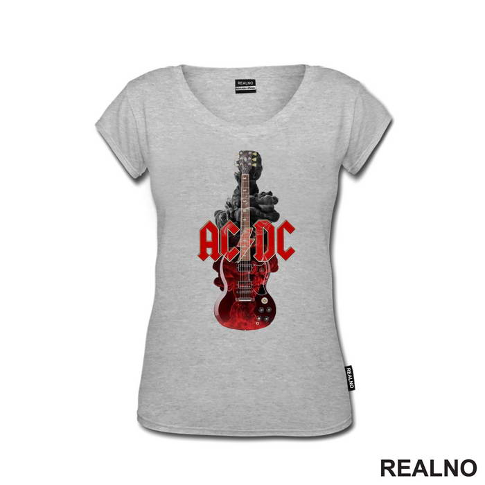 AC - DC - Guitar - Muzika - Majica
