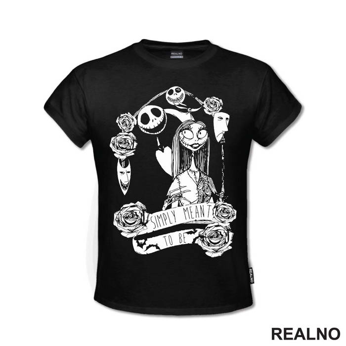 Jack Skellington - Simply Meant To Be - Nightmare Before Christmas - Majica