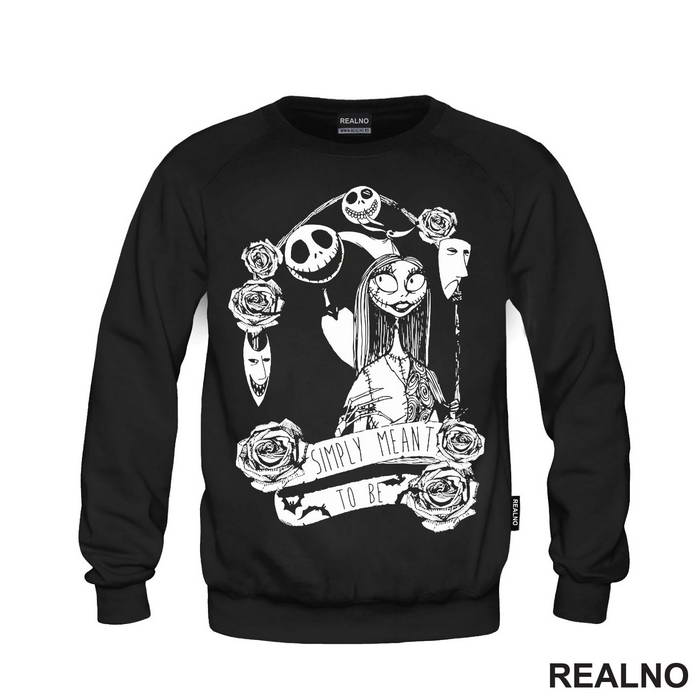 Jack Skellington - Simply Meant To Be - Nightmare Before Christmas - Majica