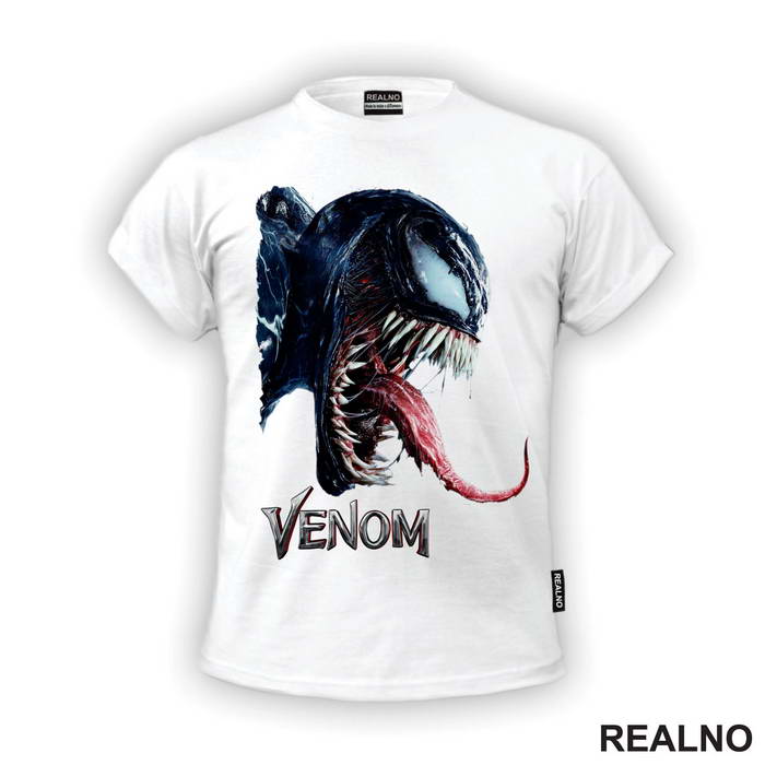Head And Logo - Venom - Majica