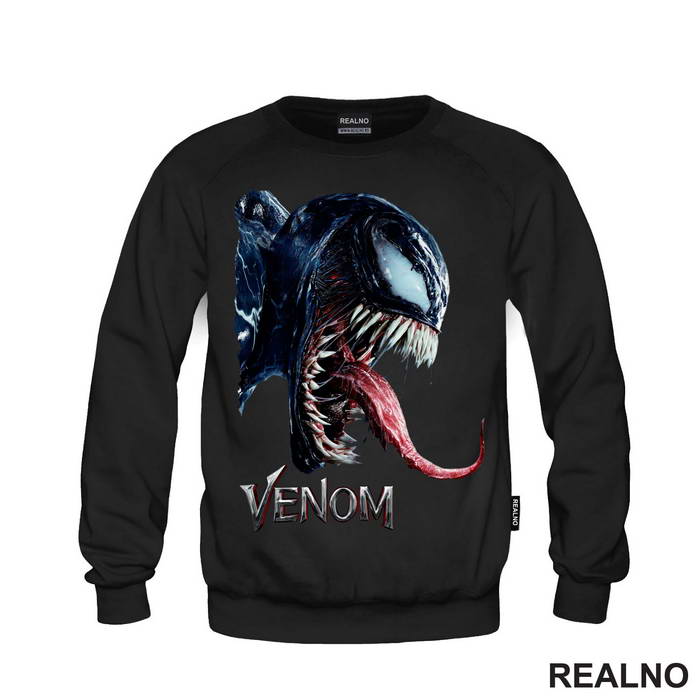 Head And Logo - Venom - Majica
