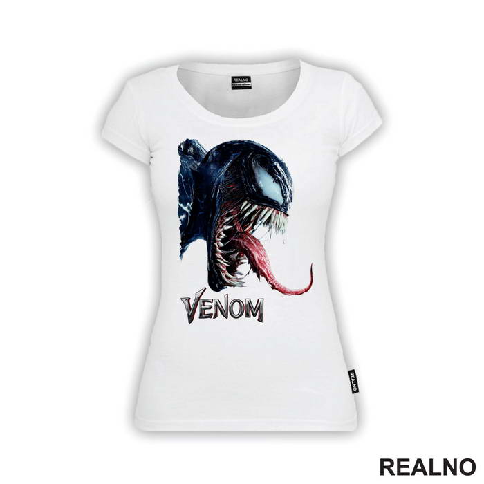 Head And Logo - Venom - Majica