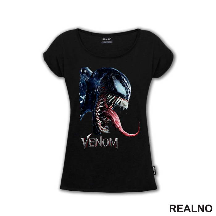 Head And Logo - Venom - Majica