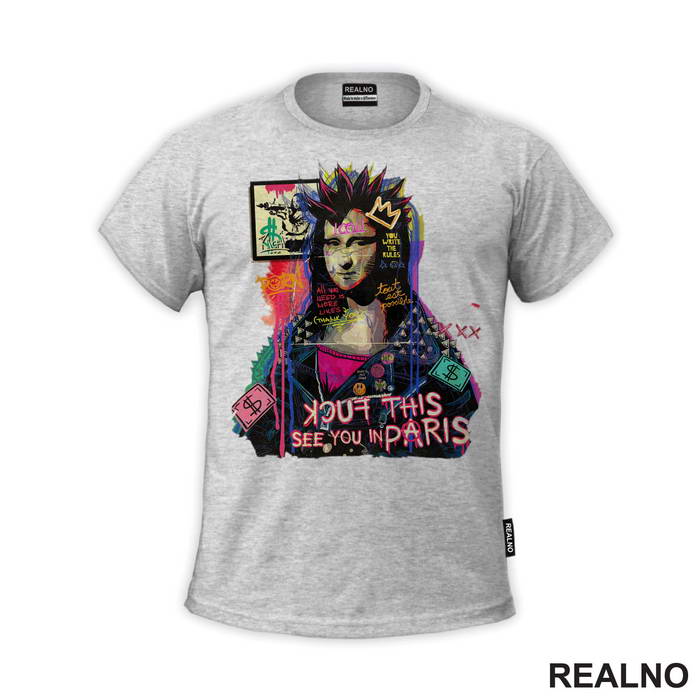 Mona Lisa - See You In Paris - Art - Majica