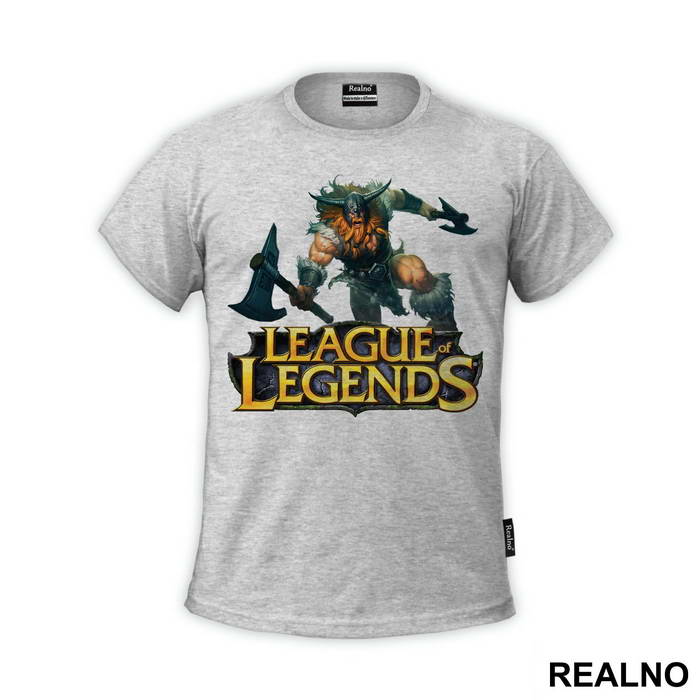 Olaf - the Berserker - Classic Skin - League Of Legends - Majica