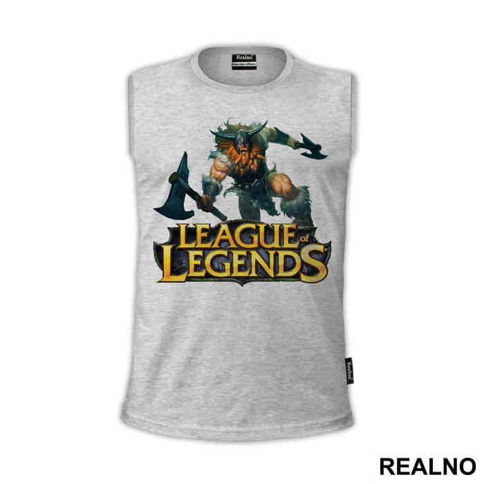 Olaf - the Berserker - Classic Skin - League Of Legends - Majica