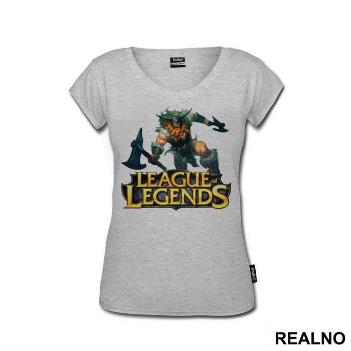 Olaf - the Berserker - Classic Skin - League Of Legends - Majica