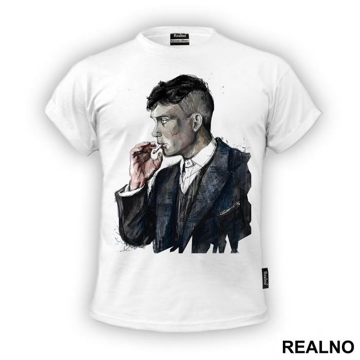 Thomas Shelby - Drawing - Peaky Blinders - Majica