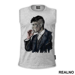 Thomas Shelby - Drawing - Peaky Blinders - Majica