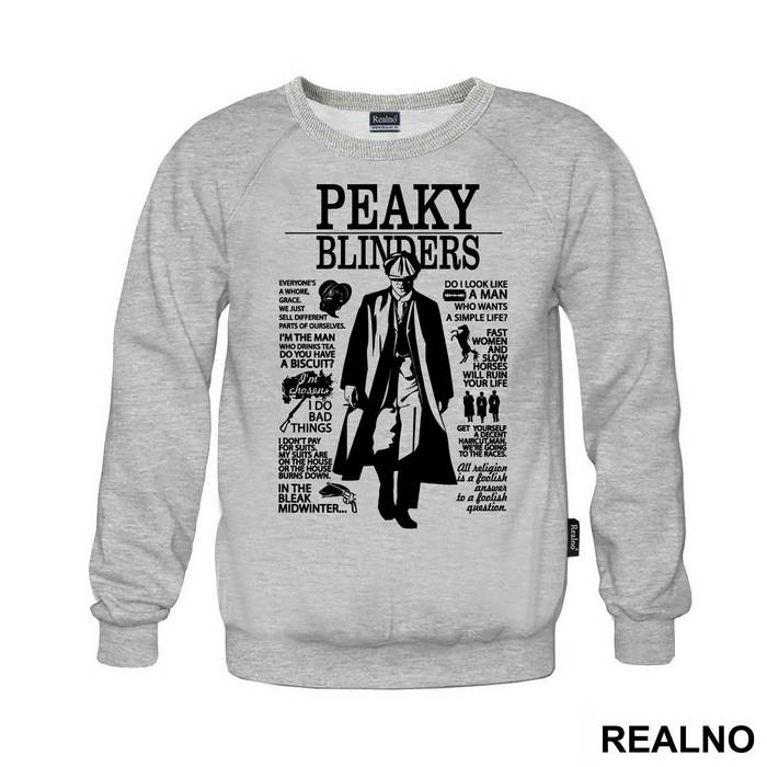 Quotes - Peaky Blinders - Majica