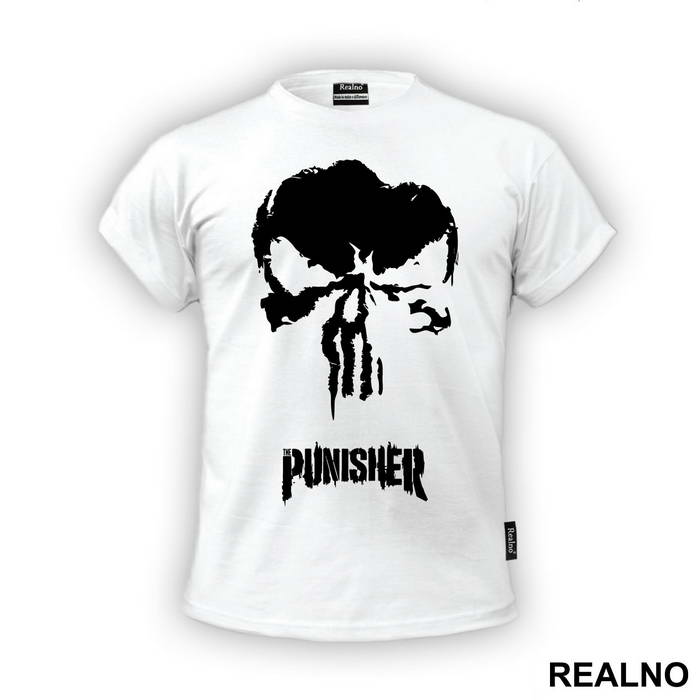 Skull And Logo - Punisher - Majica