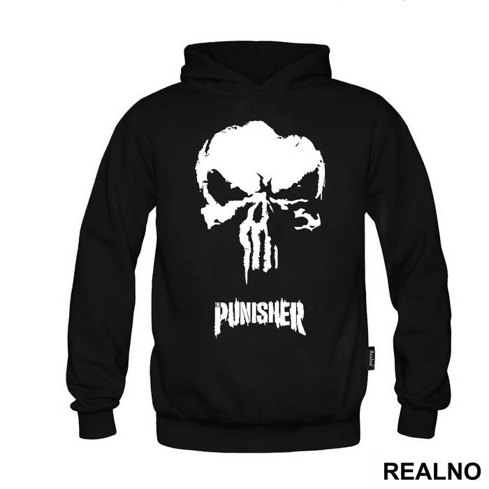 Skull And Logo - Punisher - Majica