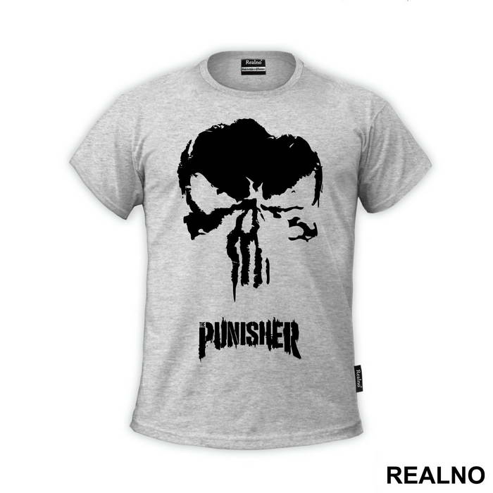 Skull And Logo - Punisher - Majica