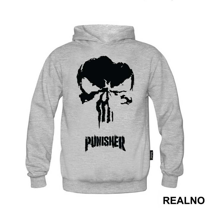 Skull And Logo - Punisher - Majica