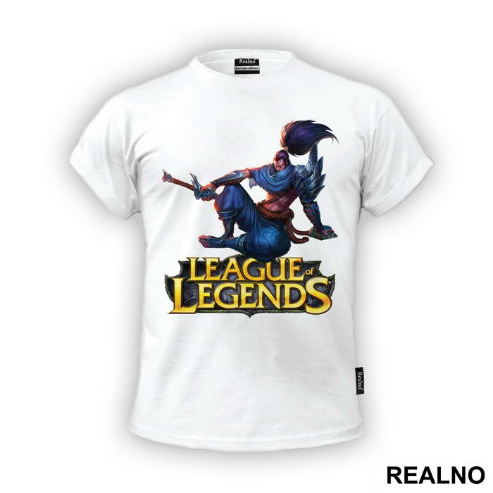 Yasuo - The Unforgiven - Classic Skin - League Of Legends - Majica