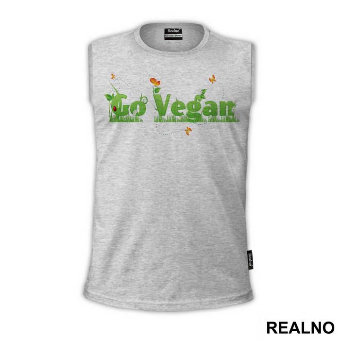 Go Vegan - Nature - Vegan - Majica