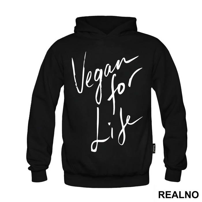 Vegan For Life - Vegan - Majica