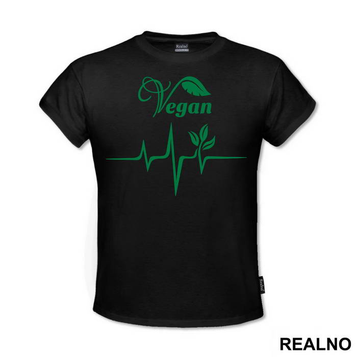 HeartBeat - Green - Vegan - Majica