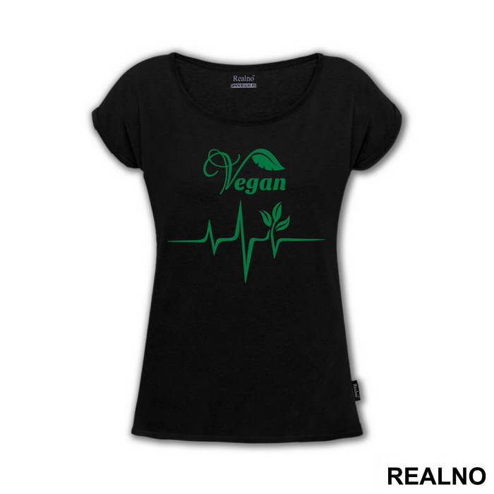 HeartBeat - Green - Vegan - Majica