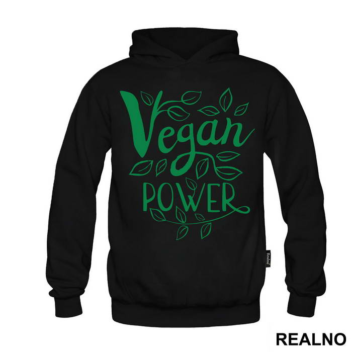 Vegan Power - Green - Vegan - Majica