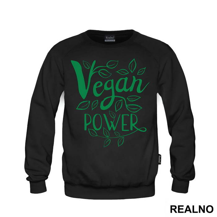 Vegan Power - Green - Vegan - Majica
