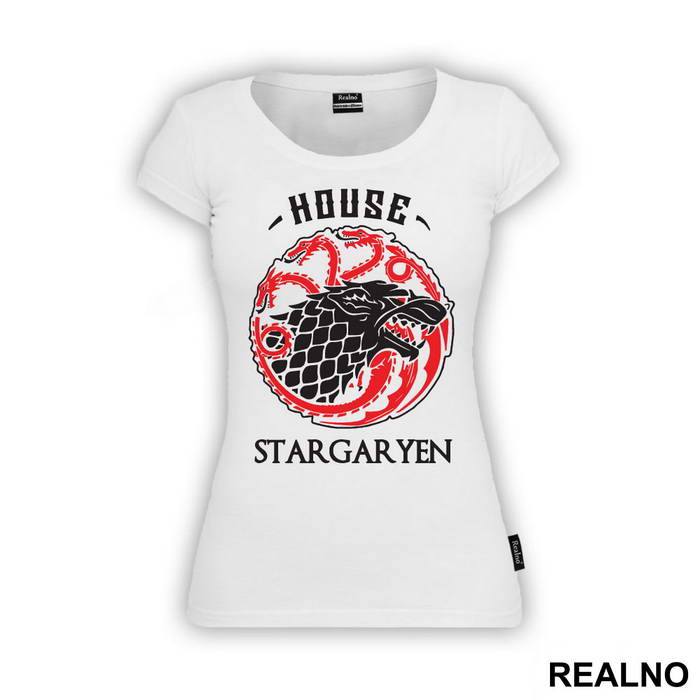 House Stargaryen - House Stark - House Targaryen - Game Of Thrones - Majica